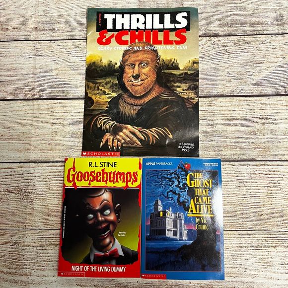 Vintage Scholastic Thrills & Chills Club sets - Picture 5 of 12